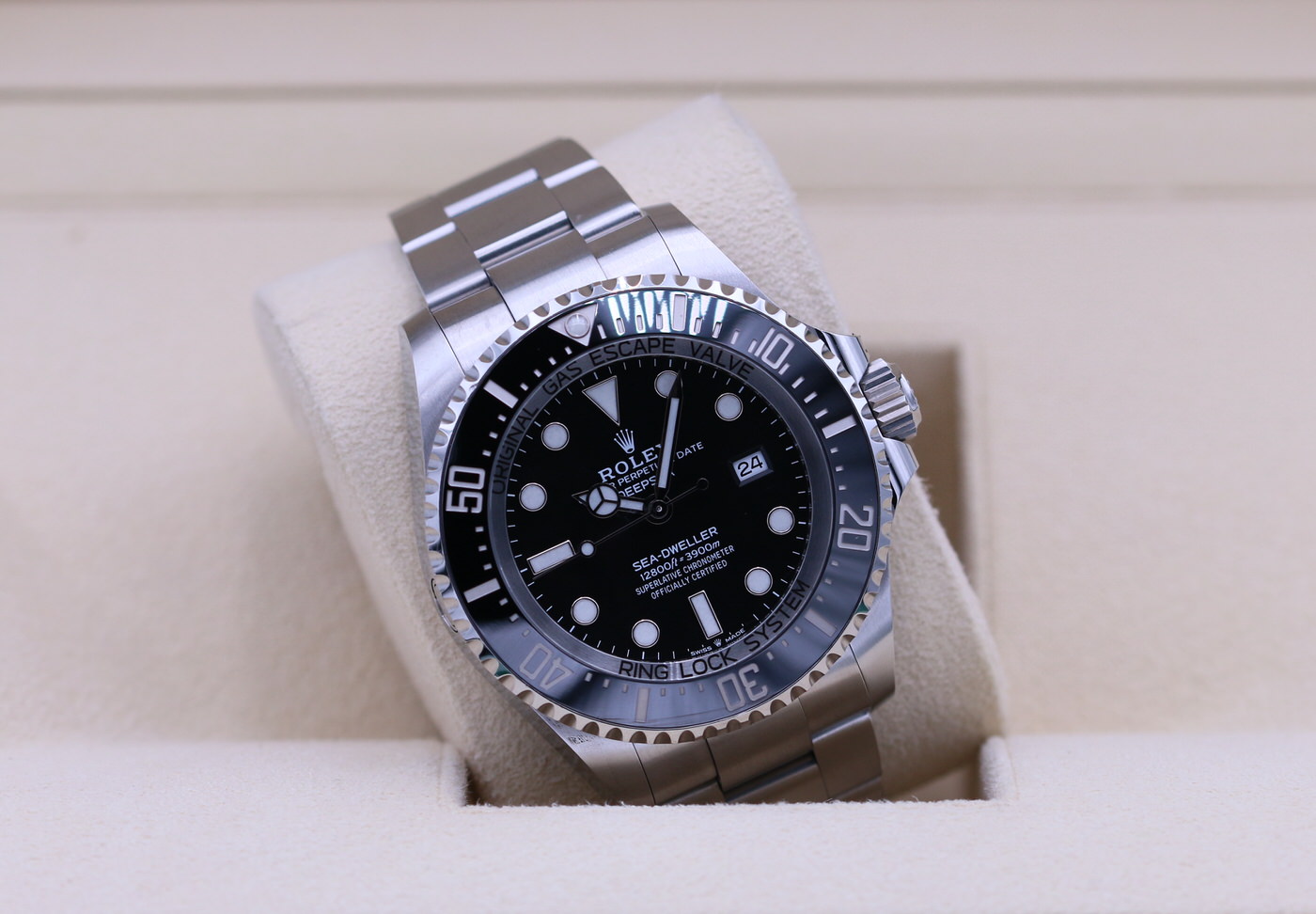 Rolex Deepsea Sea Dweller Black Dial Box Papers