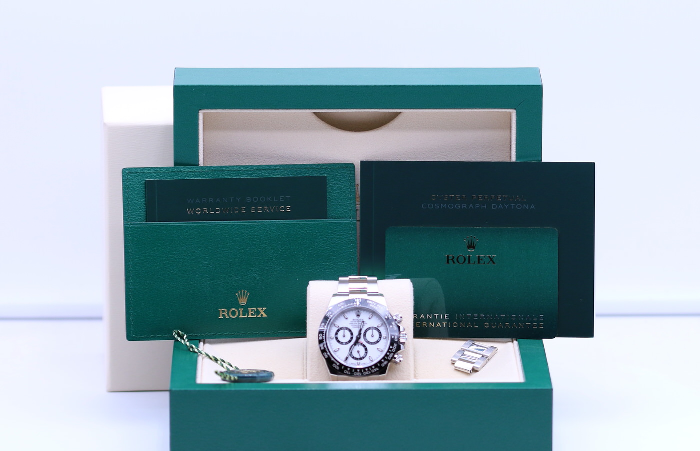 Rolex Daytona White Dial Stainless Steel Ln Box Papers