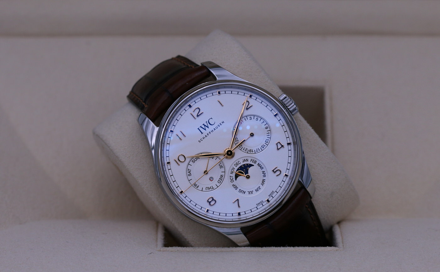 IWC Portugieser Perpetual Calendar IW344203 2020 Box Papers