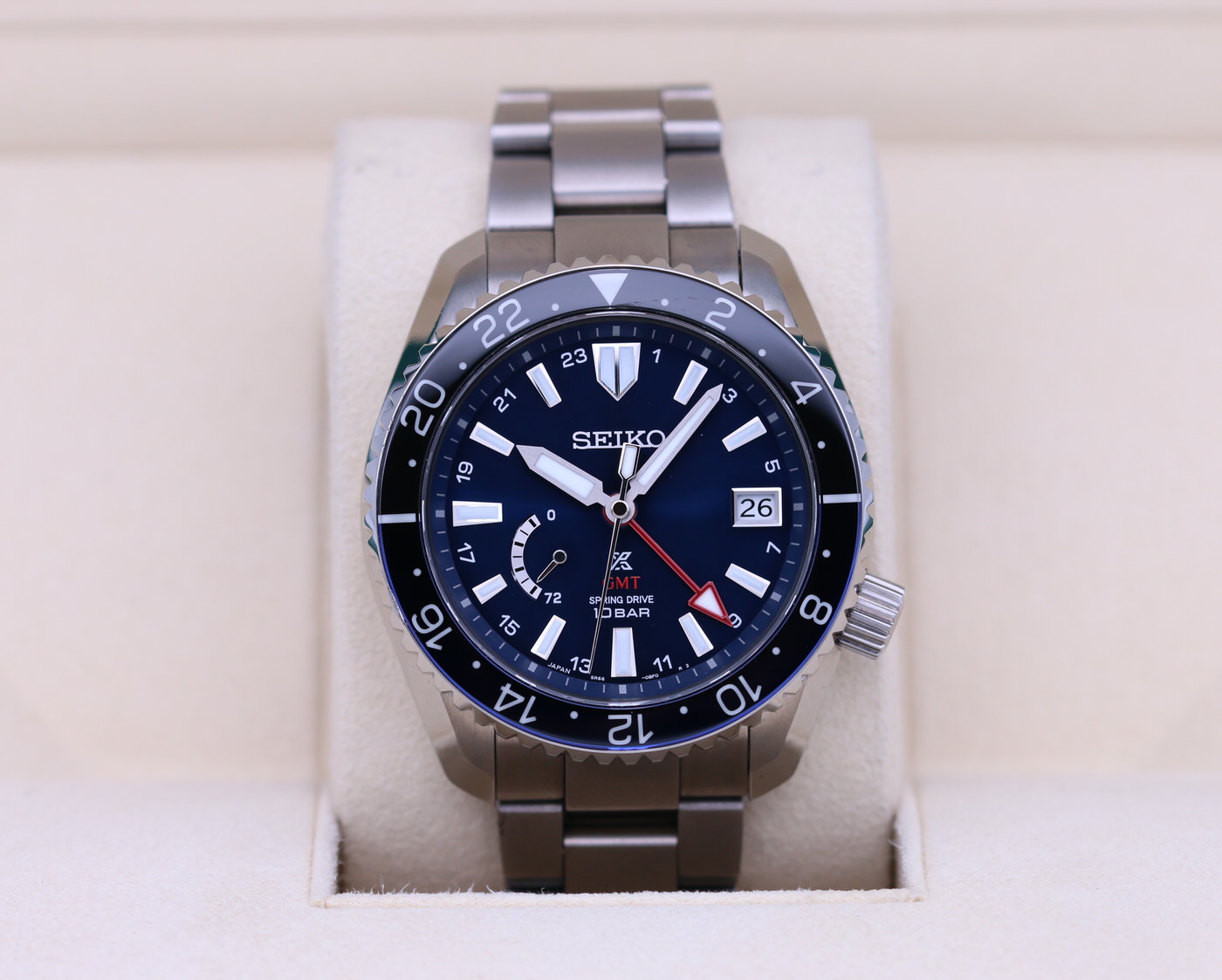 Seiko Prospex SNR033 Spring Drive GMT – 2020 Box & Papers – Nashville Watch