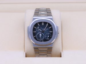 Patek Philippe Nautilus 5712/1A Stainless Blue Dial - Box & Papers