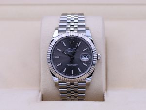 Rolex DateJust 41 126334 Rhodium Dial Jubilee - 2019 Box & Papers