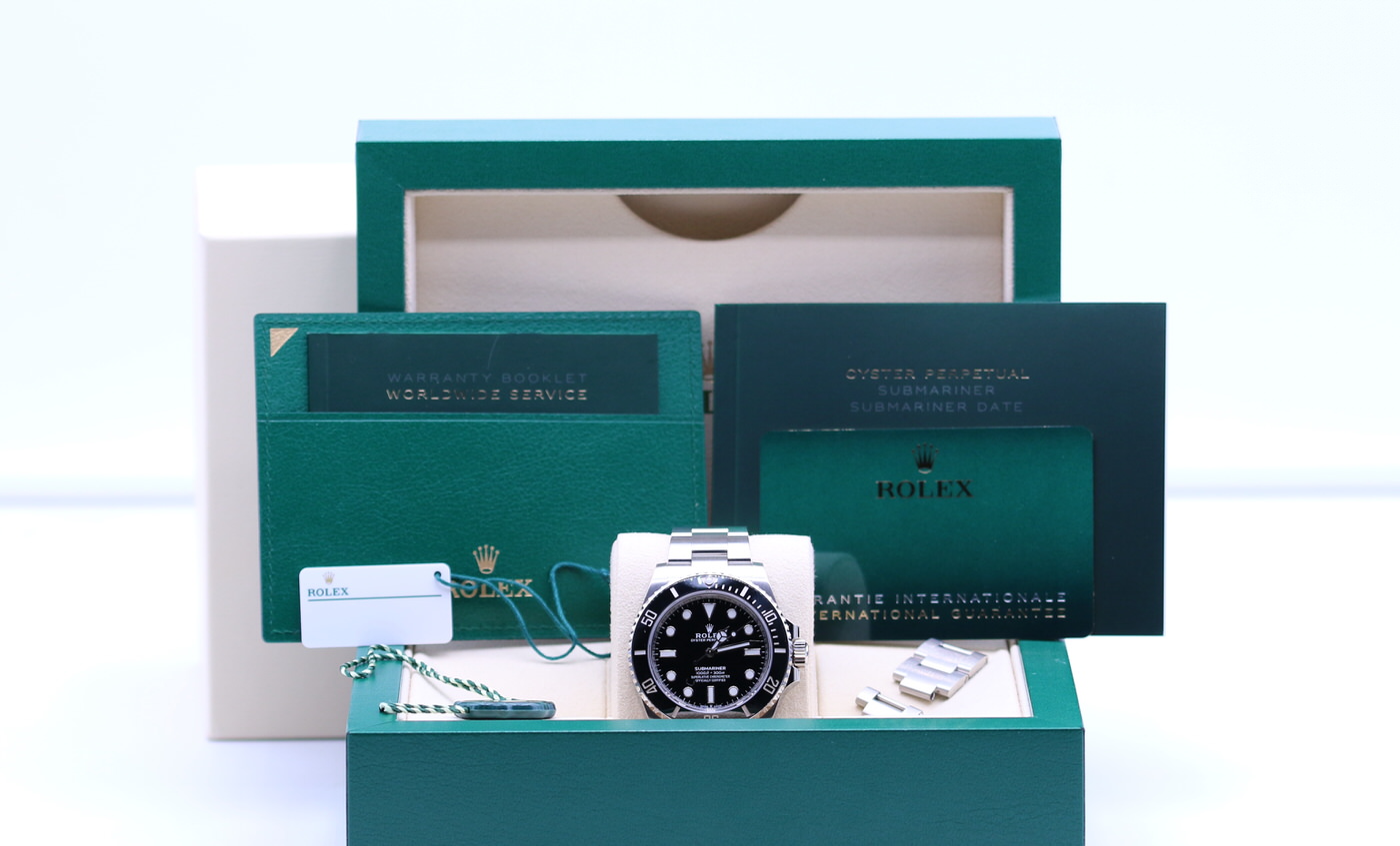 Rolex Submariner (No Date) 41 124060 Stainless – 2020 Box & Papers ...