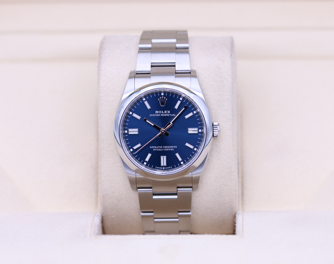 Rolex Oyster Perpetual 36 Blue Dial 126000 – 2022 Box & Papers ...