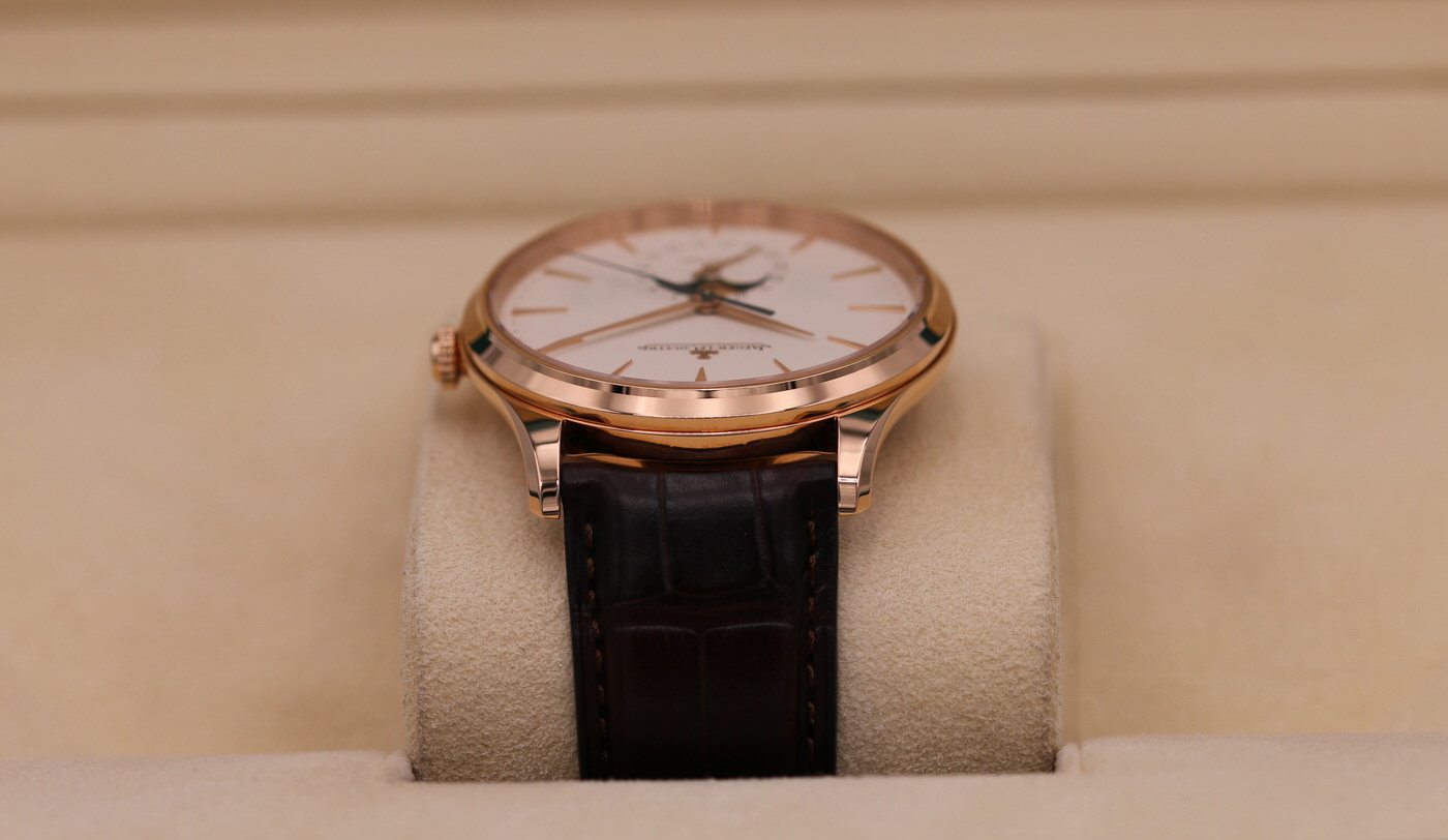 Jlc master ultra online thin moon rose gold