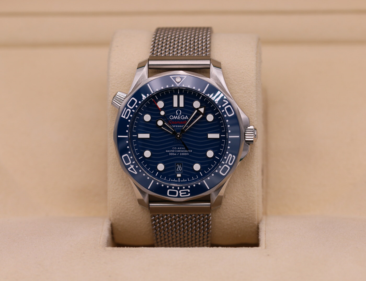 Omega Seamaster Diver 300M Blue Dial 210.32.42.20.03.001 2023