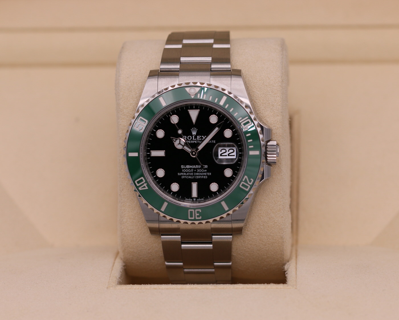 Rolex Submariner 126610LV 'Kermit' for sale