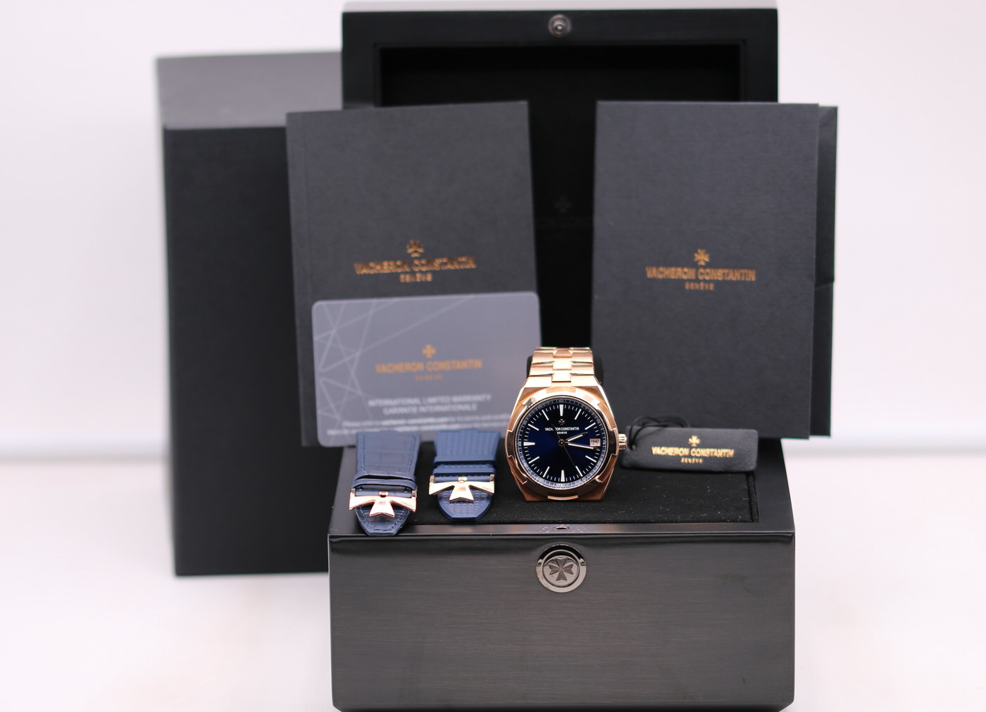 Vacheron Constantin Overseas Rose Gold Blue Dial 4500V/110R-B705 