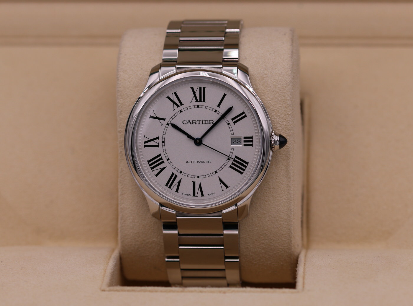 Cartier Ronde Croisi re de Cartier White Dial WSRN0035 Box