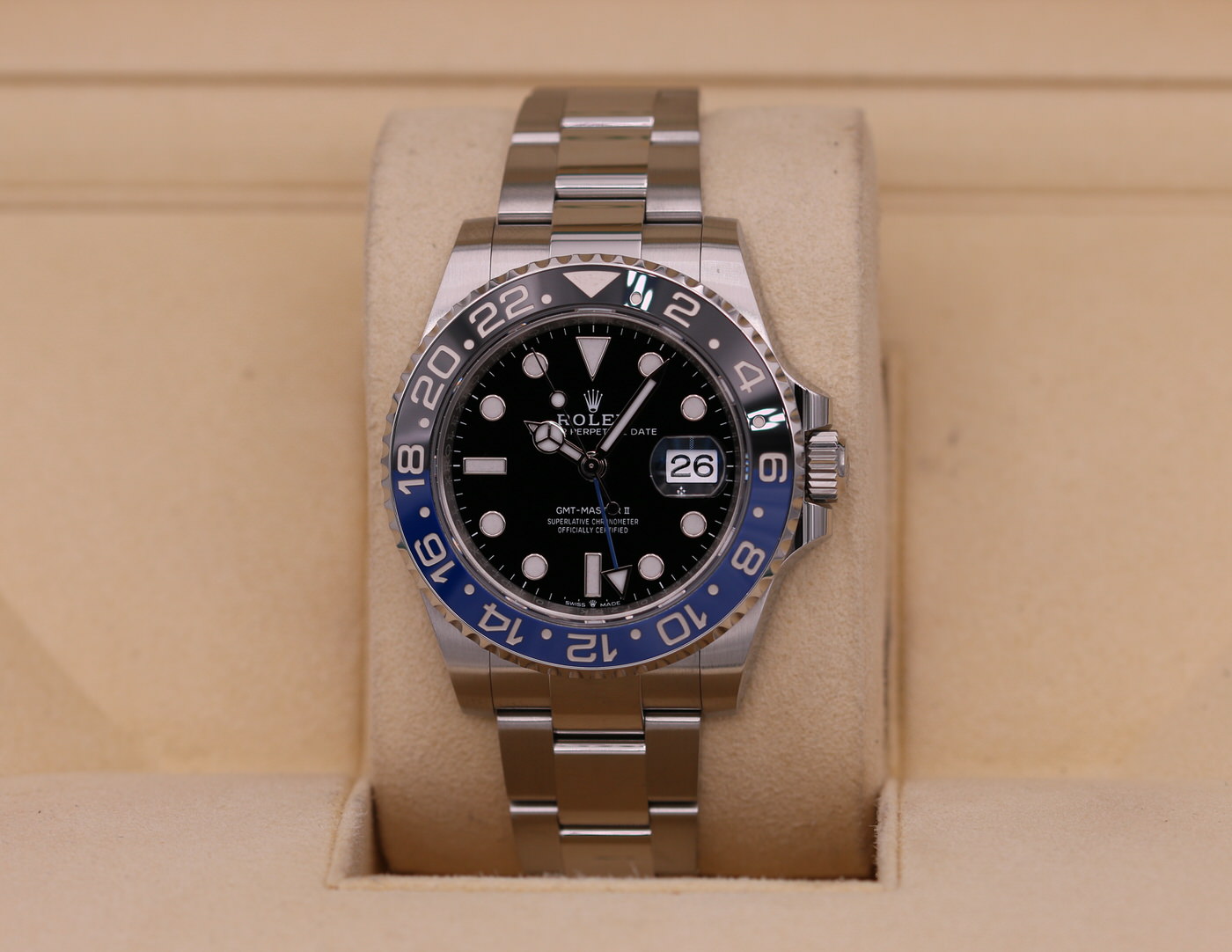 Rolex GMT Master II Batman 126710BLNR 2022 Box Papers