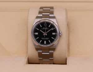 Rolex Oyster Perpetual 36 Black Dial 126000 - 2022 Box & Papers
