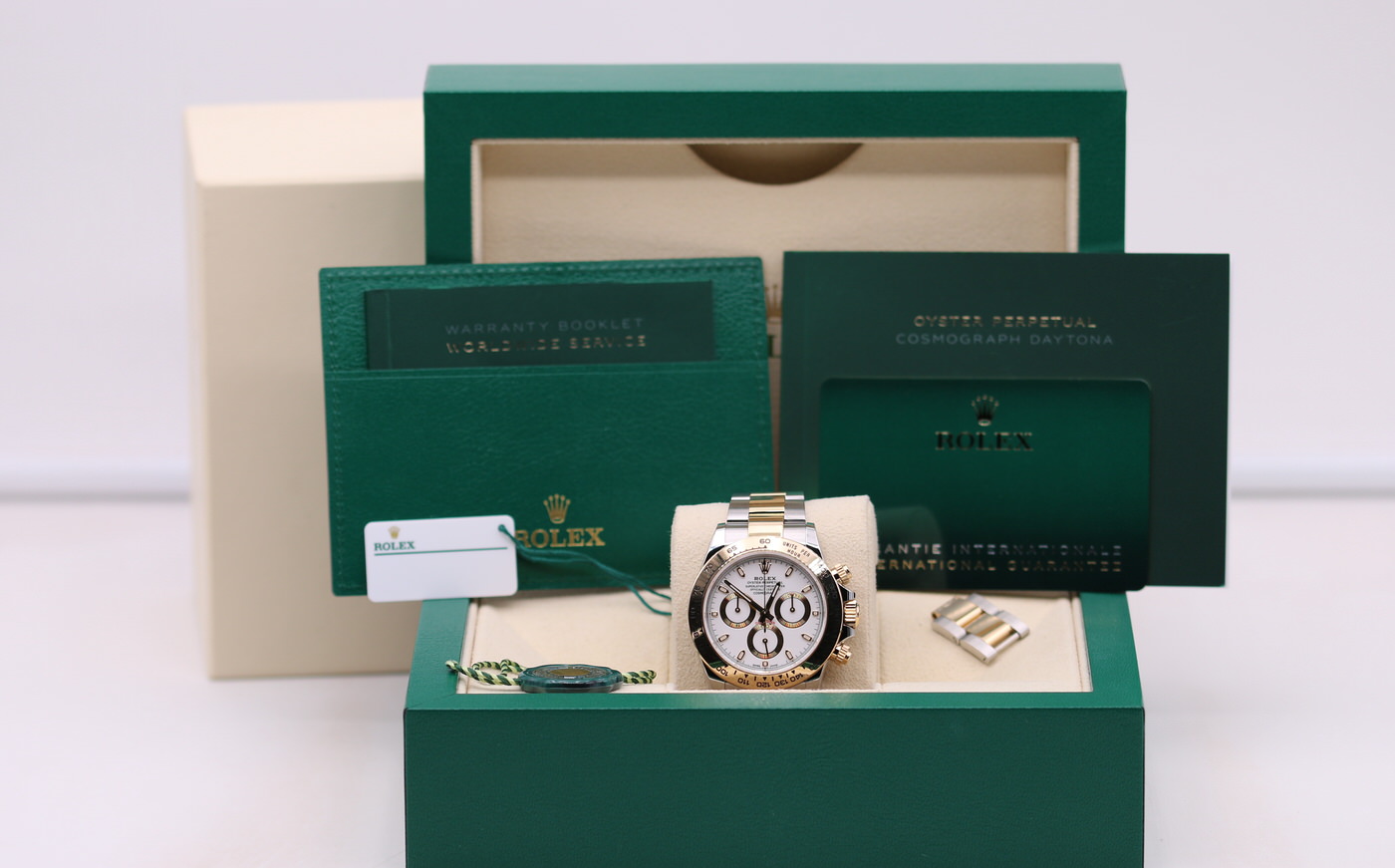 Rolex Daytona Two-Tone White Dial 116503 – 2023 Box & Papers ...