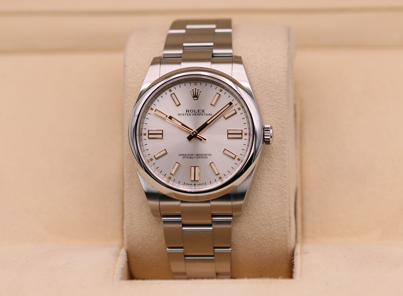 Rolex Oyster Perpetual 41 Silver Dial 124300 2021 Nashville Watch