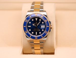 Rolex Submariner (Date) 40 Two-Tone Blue Dial 116613LB - 2017