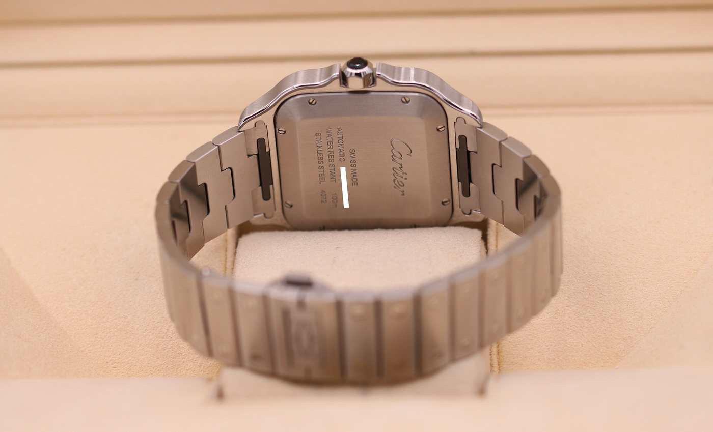 Cartier Santos De Cartier Large Grey ADLC WSSA0037 – Complete