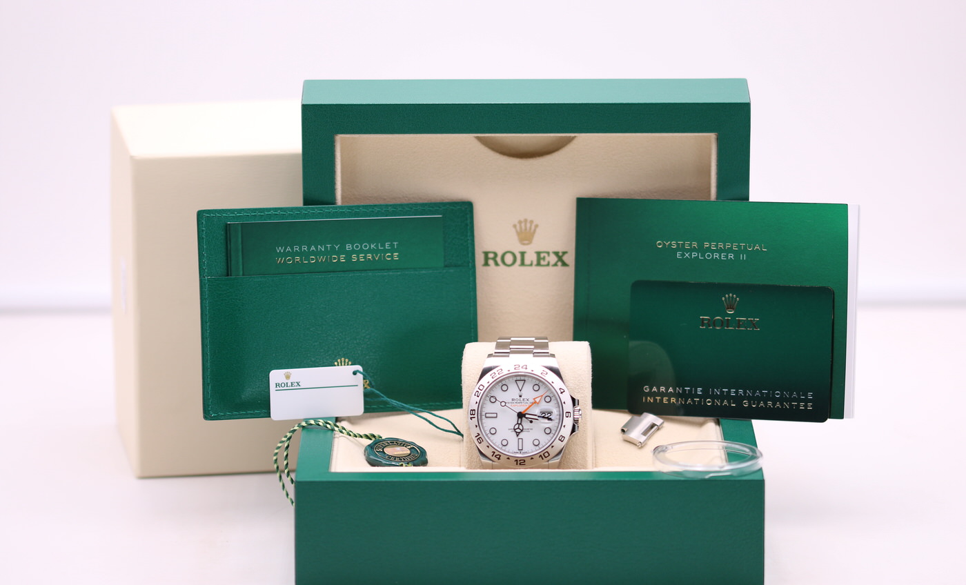 Rolex Explorer II 42mm White Dial 226570 – 2023 – Nashville Watch