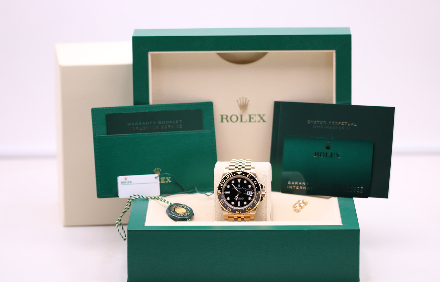 Rolex GMT-Master II Yellow Gold Black Dial 126718GRNR – 2025