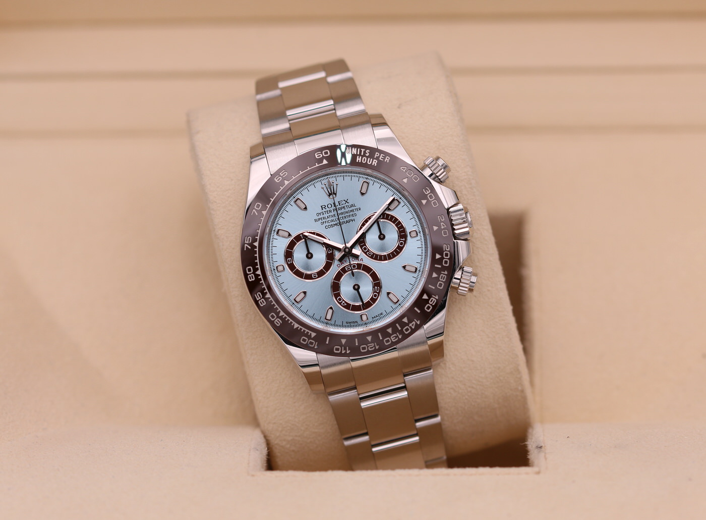Rolex Daytona Platinum Ice Blue Dial 116506 – 2023 – Nashville Watch