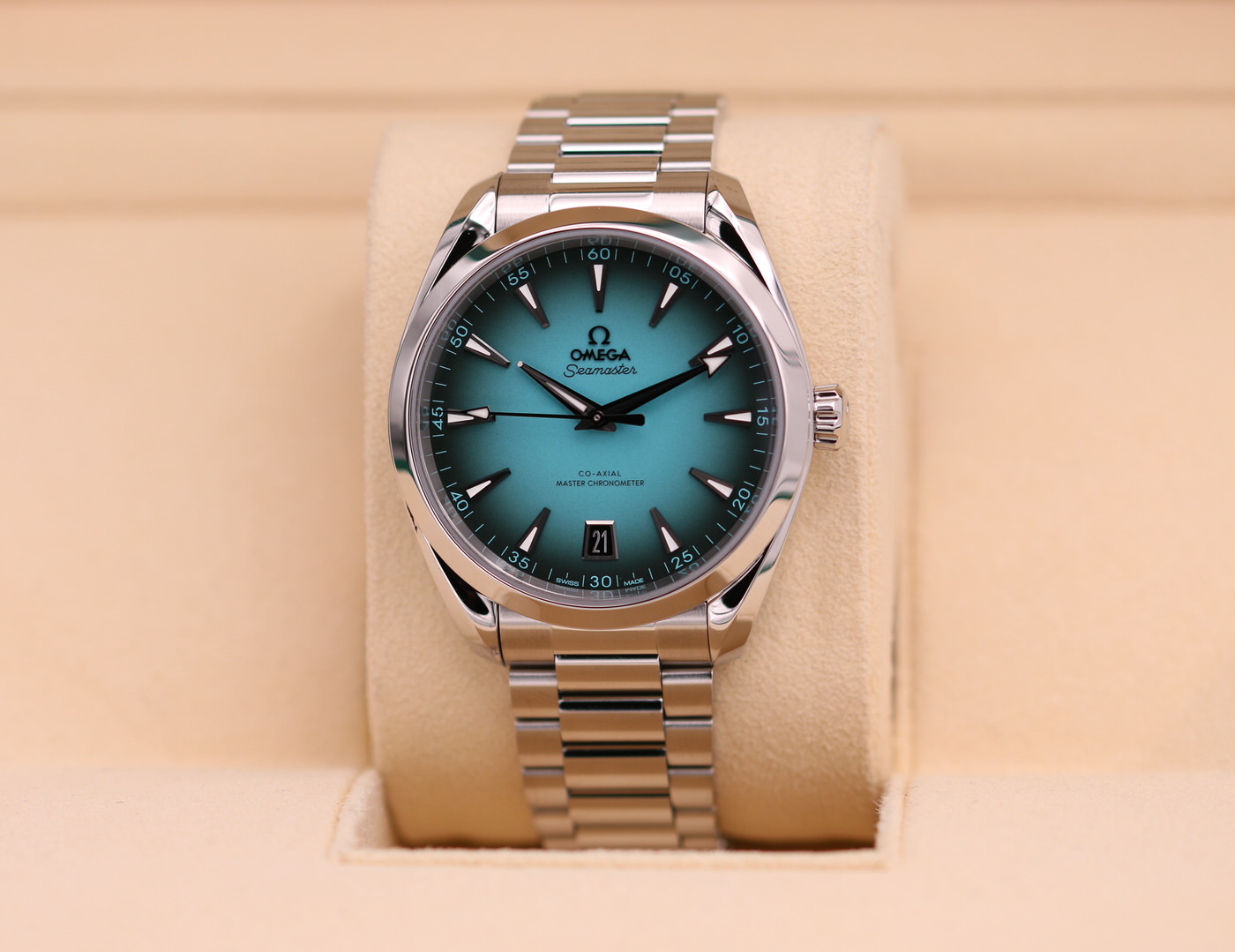 Omega Seamaster Aqua Terra 41 Turquoise Dial 220.10.41.21.03.006
