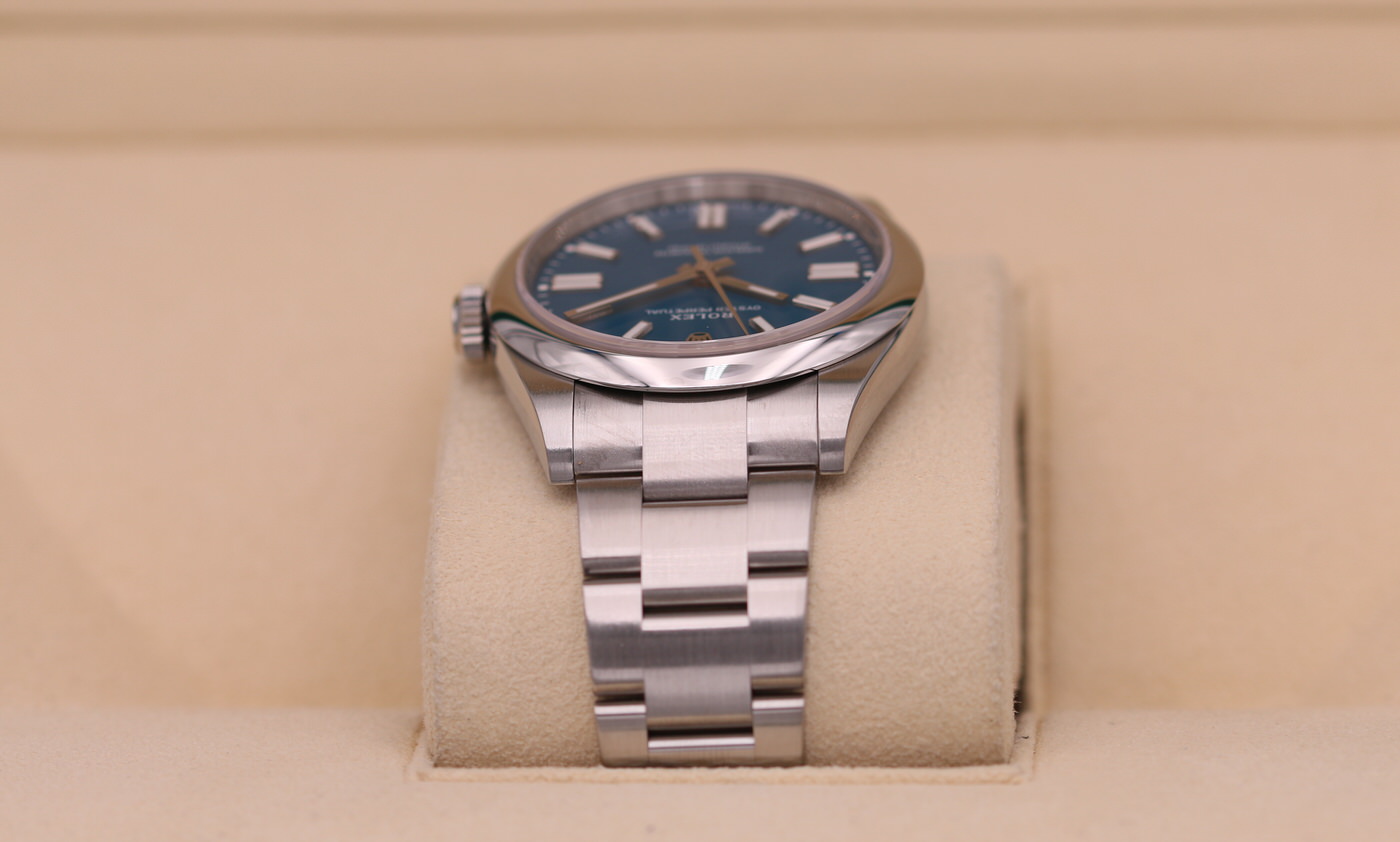 Rolex Oyster Perpetual 41 Mediterranean Blue Dial 134300 – 2025