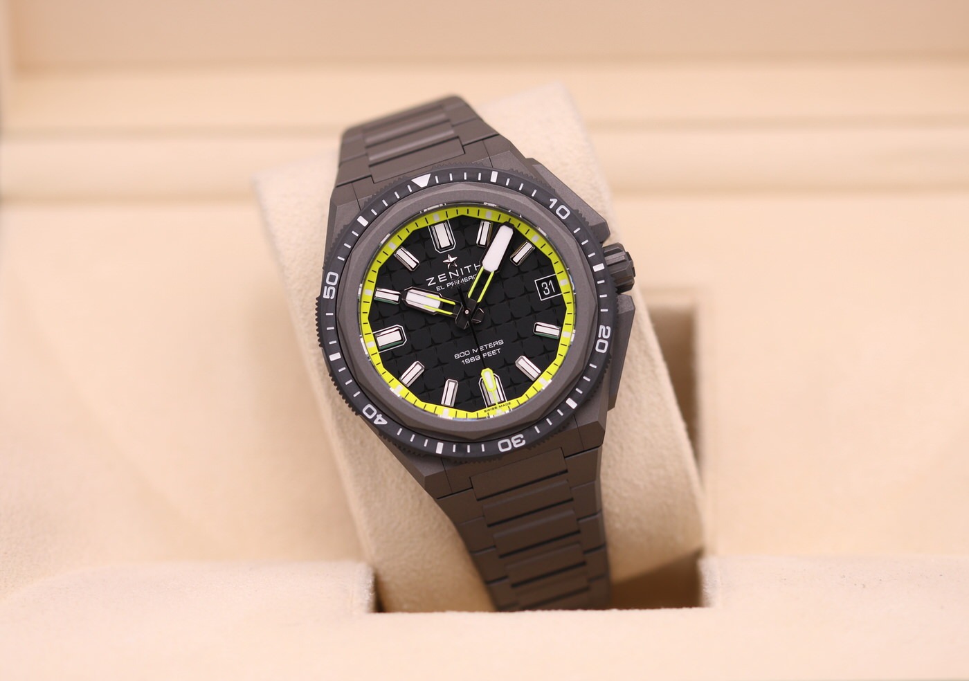 Zenith Defy Extreme Diver Titanium Black Dial 97.9600.3620/21.I300