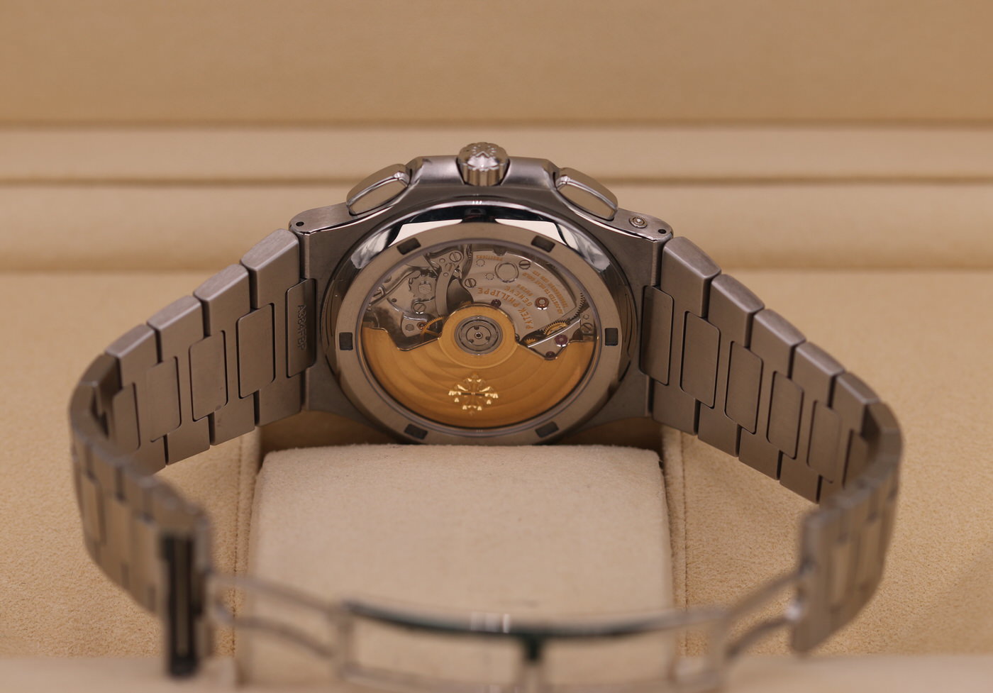 Patek Philippe Nautilus Travel Time Grey Dial Stainless 5990/1A