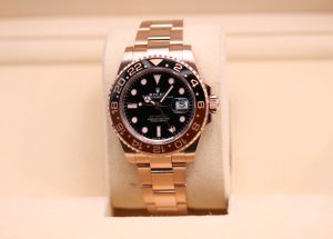 Rolex GMT-Master II Rose Gold Rootbeer 126715CHNR - 2023