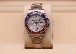 Rolex GMT-Master II Pepsi White Gold Meteorite Dial 126719BLRO - 2022