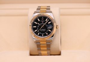 Rolex Sky-Dweller Two-Tone Black Dial Oyster 326933 - 2023