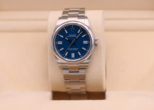 Rolex Oyster Perpetual 41 Mediterranean Blue Dial 134300 - 2026 Unworn