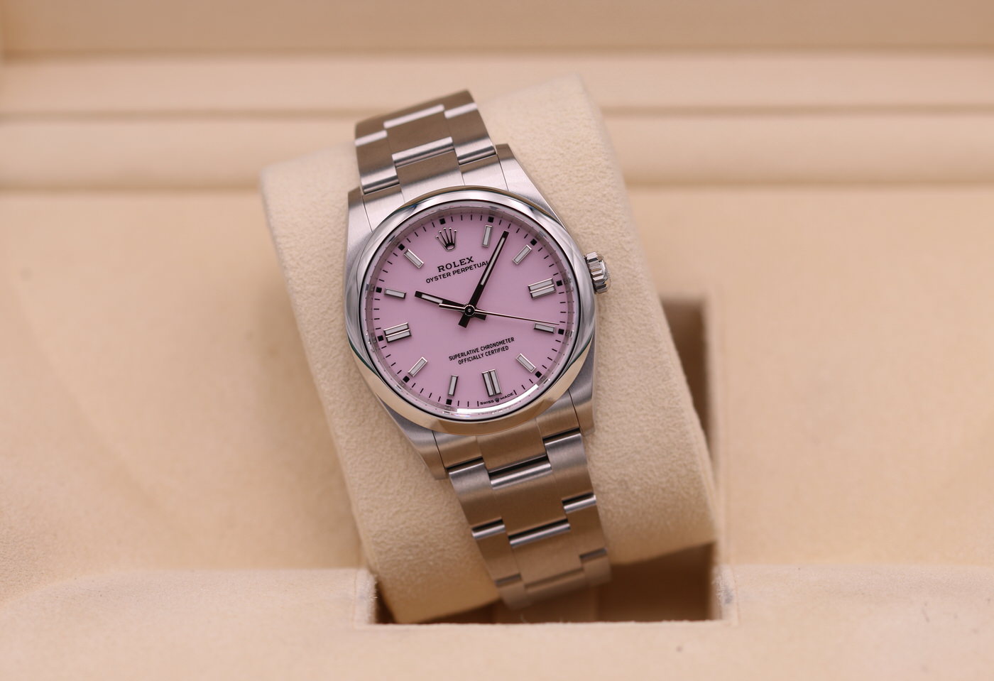 Rolex Oyster Perpetual 36 Candy Pink Dial 126000 – 2026 Unworn
