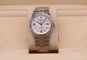 Rolex Land-Dweller 40 White Honeycomb Motif Dial 127334 - 2025