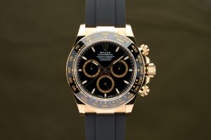 Rolex Daytona Yellow Gold Black Dial Oysterflex 126518LN - 2026