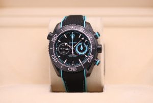 Omega Seamaster Planet Ocean ETNZ Deep Black 215.92.46.51.01.003  - Complete
