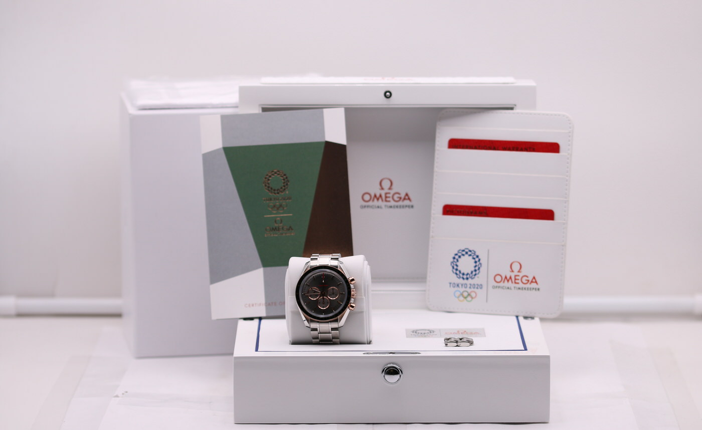Omega Speedmaster Tokyo 2020 Limited Edition Green Bezel 522.20