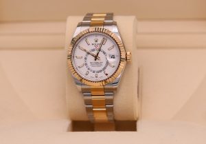 Rolex Sky-Dweller Two-Tone White Dial Oyster 326933 - 2021