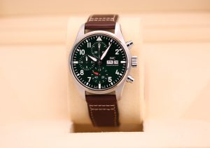 IWC Pilot Chronograph 41 Green Dial IW388103 - 2023