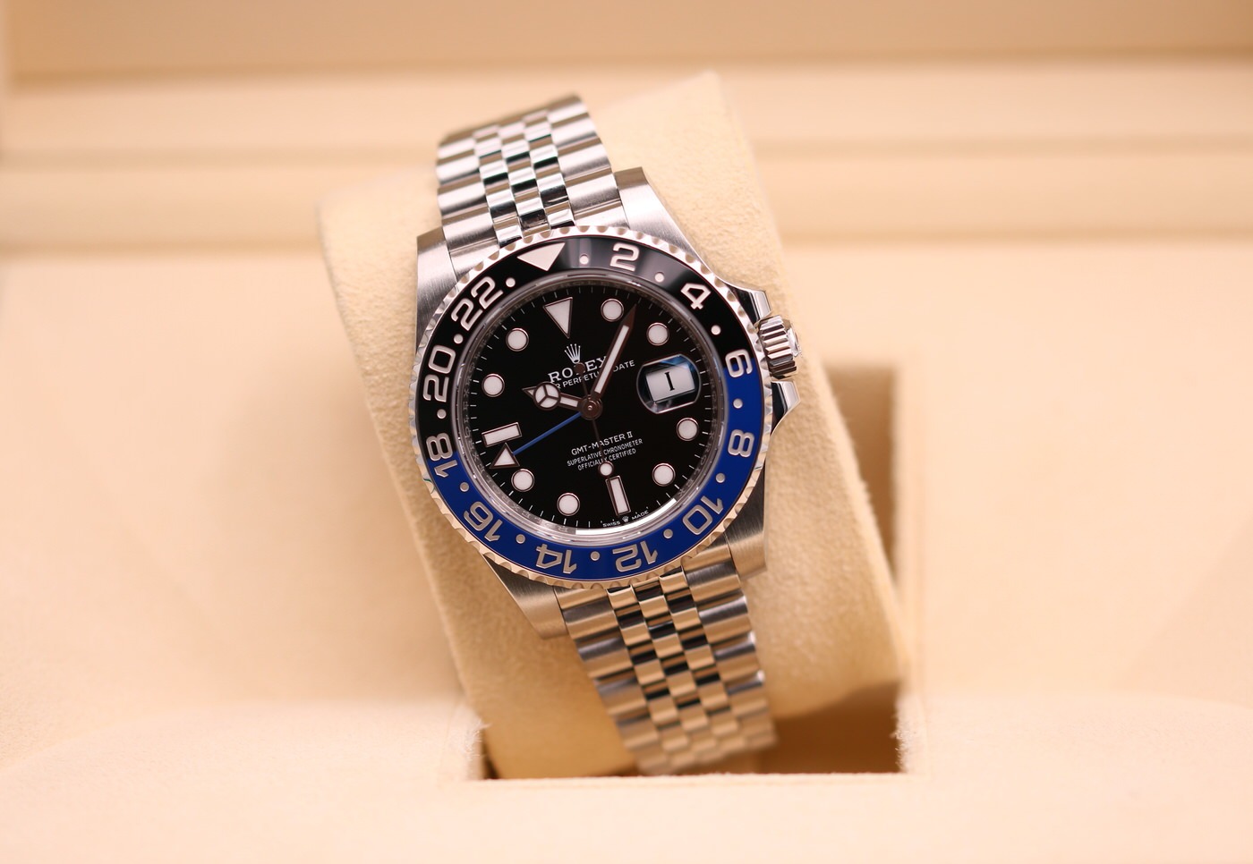 Rolex GMT-Master II Batman Jubilee 126710BLNR – 2024 – Nashville Watch