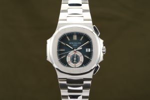 Patek Philippe Nautilus Chronograph Blue Dial 5980/1A - 2008