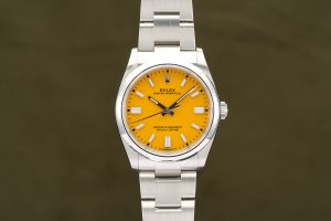 Rolex Oyster Perpetual 36 Yellow Dial 126000 - 2021