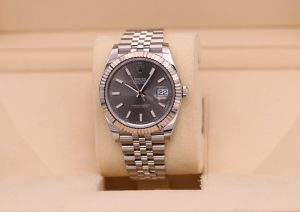 Rolex DateJust 41 Rhodium Stick Dial Jubilee 126334 - 2022