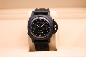 Panerai Luminor 1950 Monopulsante 8-Days GMT Ceramic Black Dial PAM00317 - 2012