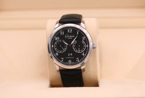 Glashütte Original Senator Observer Black Dial 1-00-14-07-02-30 - Complete