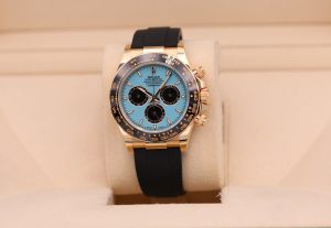 Rolex Daytona Yellow Gold Turquoise Dial Oysterflex 126518LN - 2026