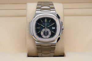 Patek Philippe Nautilus Chronograph Blue Dial 5980/1A - 2008