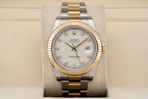 Rolex DateJust II White Diamond Dial 116333 - 2015