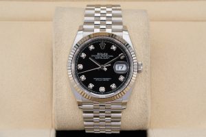 Rolex DateJust 36 Black Diamond Dial Jubilee 126234 - 2026