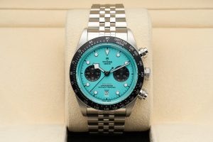 Tudor Black Bay Chronograph Flamingo Blue Dial 79360N - 2025