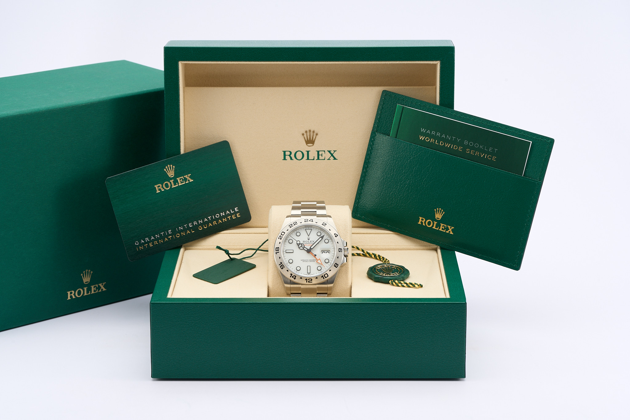Rolex Explorer II 42mm White Dial 226570 – 2026 Unworn – Nashville