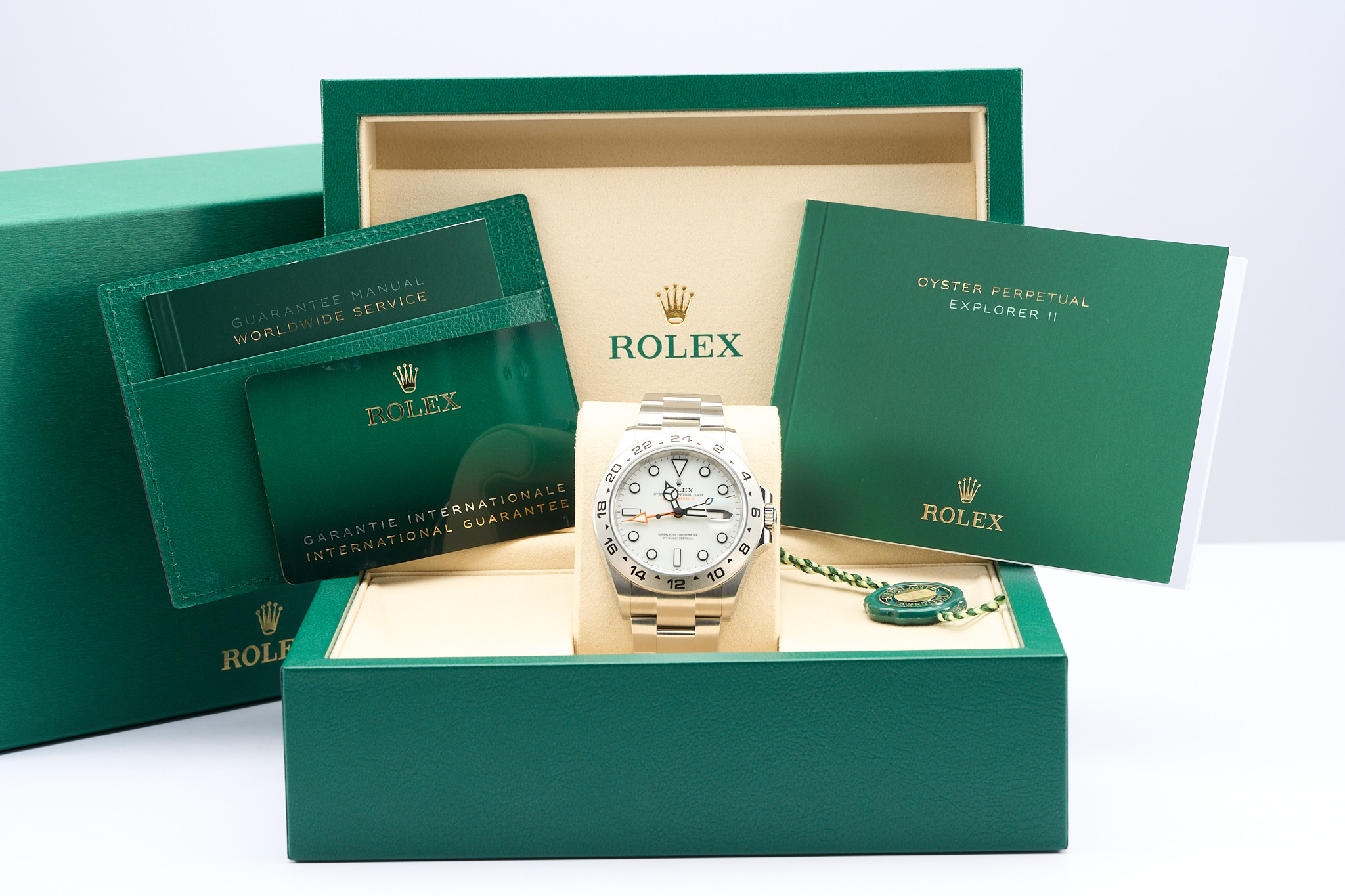 Rolex Explorer II 42mm White Dial 226570 – 2026 Unworn – Nashville